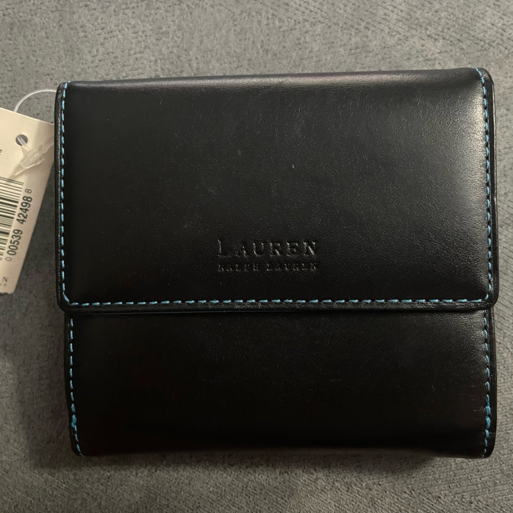 Ralph Lauren Black and Tortoise Wallet
